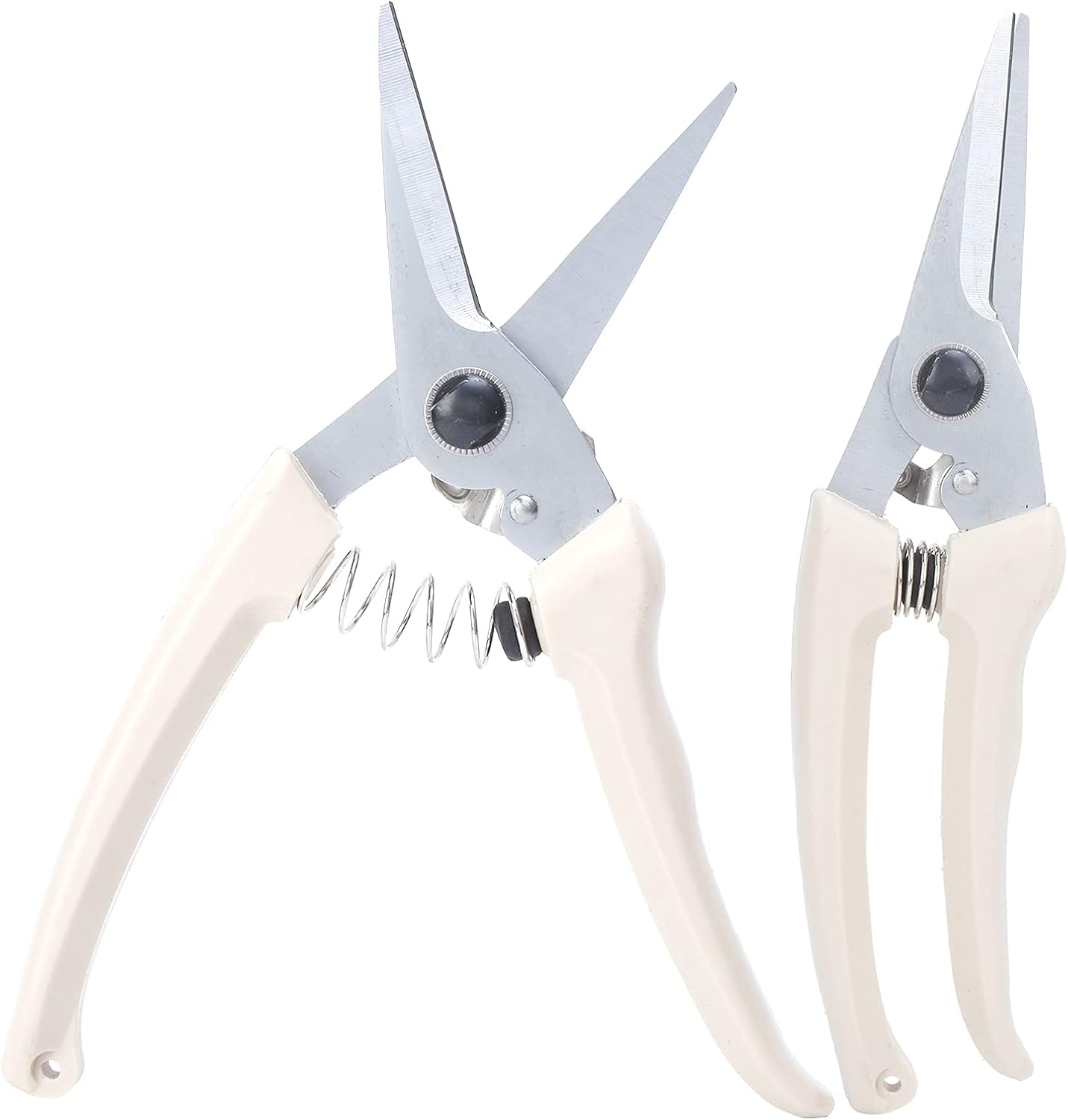 Garden Pruners, Garden Pruning Shears, Stainless Steel Handheld Pruners Set, Pruning Shear Bonsai Cutter Blue for Potting Scissors (Size : #1) (One Color #2)