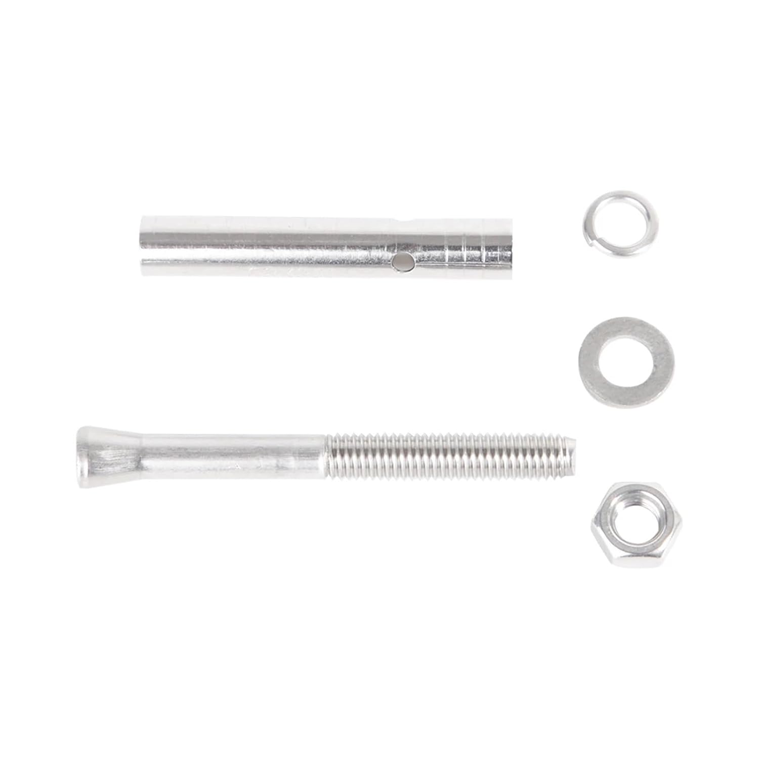 Anchor Bolts,Expansion Bolt, 304 Stainless Steel Expansion Screws Half-Tooth M6 M8 M10 M12 M14 M16 Concrete Anchors Bolts Hook Bolt(120mm,5pcs M12)