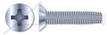 (5000 pcs) 1/4'-20 X 3/8', Thread-Cutting Screws, Type F, Flat Undercut Phillips Drive, Steel, Zinc Plated