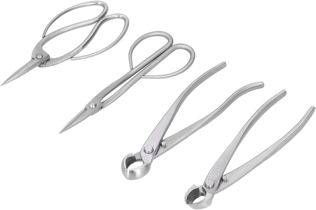 Bonsai Tool Set Pruning Scissors Portable Garden Concave Cutter for Flowers