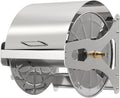 Portable Stainless Steel Garden Hose Reel Cart for Watering Lawns, Watering Car Wash Water Pipe Storage Rack - Holds Up to 229Ft 1/2 Inch