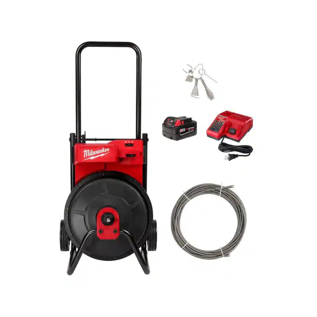 MILWAUKEE 2817A-21 M18 Drum Machine with 3/8' (2817A-21)