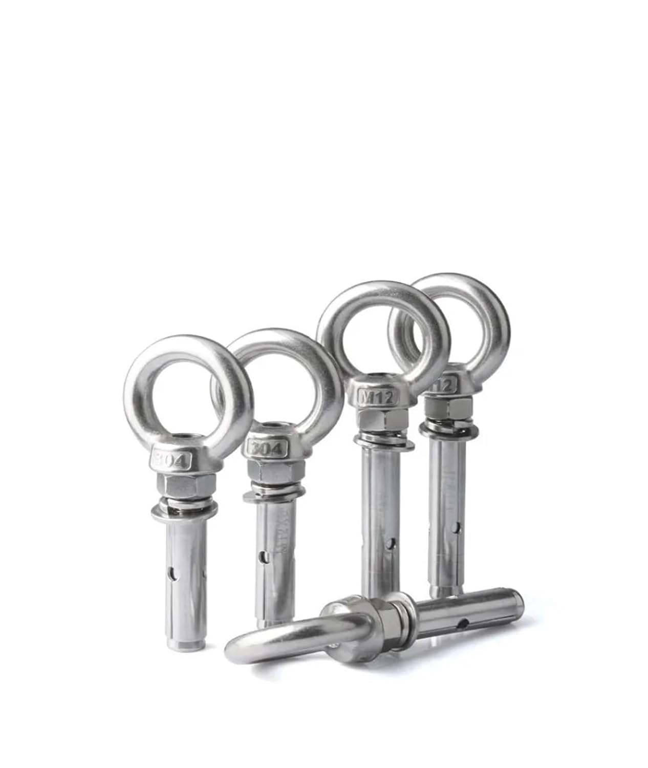 Anchor Bolts,Expansion Bolt, M6 M16 Sleeve Anchor Concrete Expansion Eye Bolt 304Stainless Steel Installation Artifact Hook Universal Ring Screws(M16x120mm 1pc)