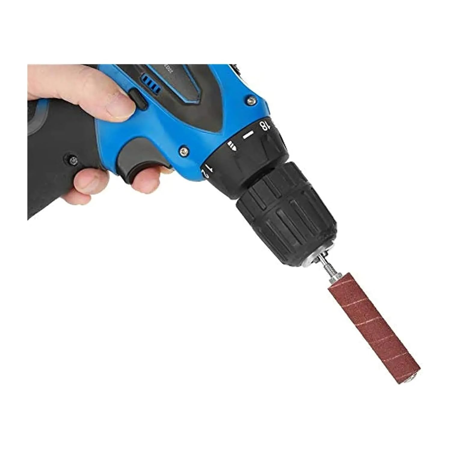 20pcs Spindle Sander Drum Sanding Belt Rubber Mandrels Spindle +Sanding Sleeves with Case, for Woodworking Drill Rotary Tool