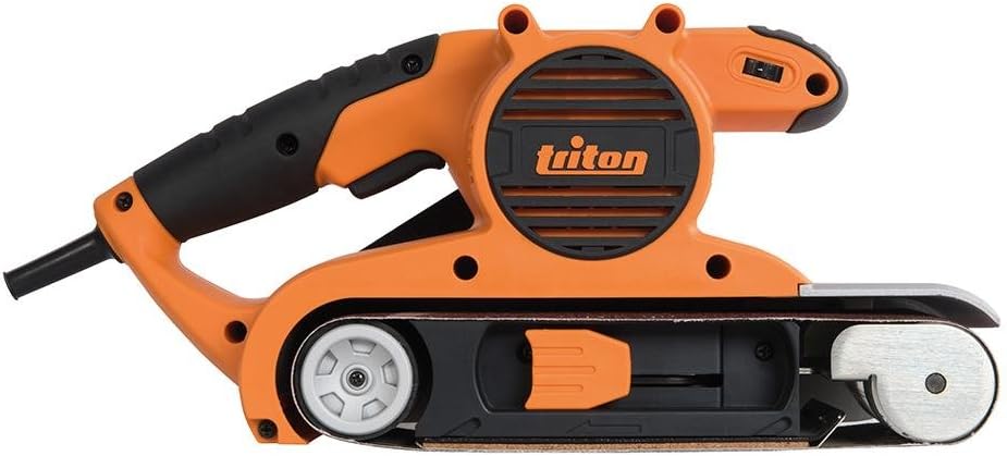 Triton T41200BS 120V Corded Belt Sander – 10A/1.6HP Motor, Variable Speed, 4x24 Belt Sander with Rear Dust Port, Electric Power Belt Sanders for Woodworking, DIY Projects & Furniture Refinishing