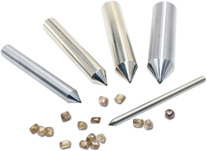 5PCS 3.175mm Dia 50mm Length 1/8 Grinding Wheel Diamond Dressing Pen Dresser Tool,6mm,5PCS