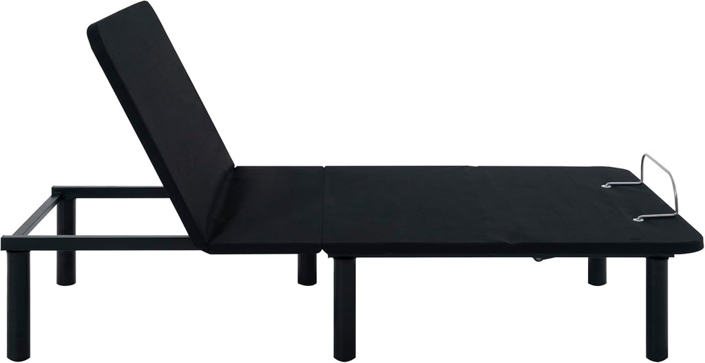 Naomi Home Serenity Twin XL Adjustable Bed Frame with Wireless Remote Ergonomic Head and Foot Incline Electric Bed Frame Easy Assembly Smart Ideal for Snoring Relief and Enhanced Comfort, Split King