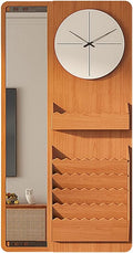 moisture Vanity Set Wall-Mounted Sliding Dressing Mirror and Dressing Table Integrated, Bedroom Full-Length Mirror with Storage Bracket Vanity Makeup Table Set (Color : A, Size : 150CM)