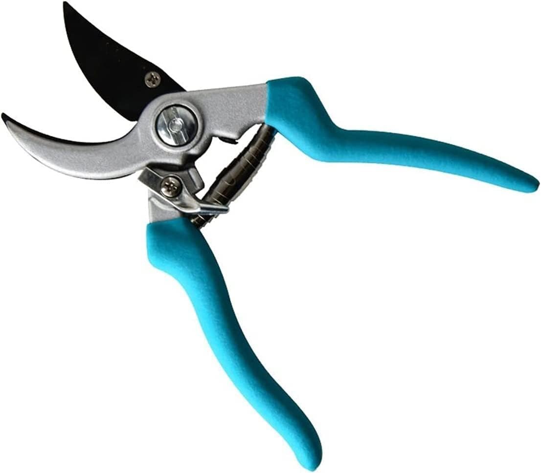 Hand Pruners,Garden Clip, Gardening Supplies and Tools Cutter Secateurs Pruning for Garden Tool Snip Floral Bonsai Flower Pliers (One Color 10cm)