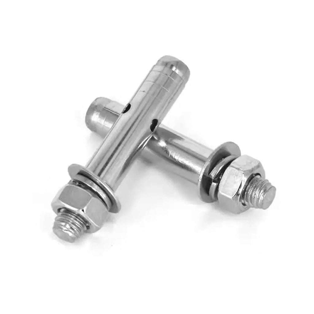 Anchor Bolts,Expansion Bolt, 304 Stainless Steel and 201 Stee Expansion Screws M6 M8 M10 M12 M14 M16 Concrete Anchors Bolts Hook Bolt(304 M20x200 1PCS)