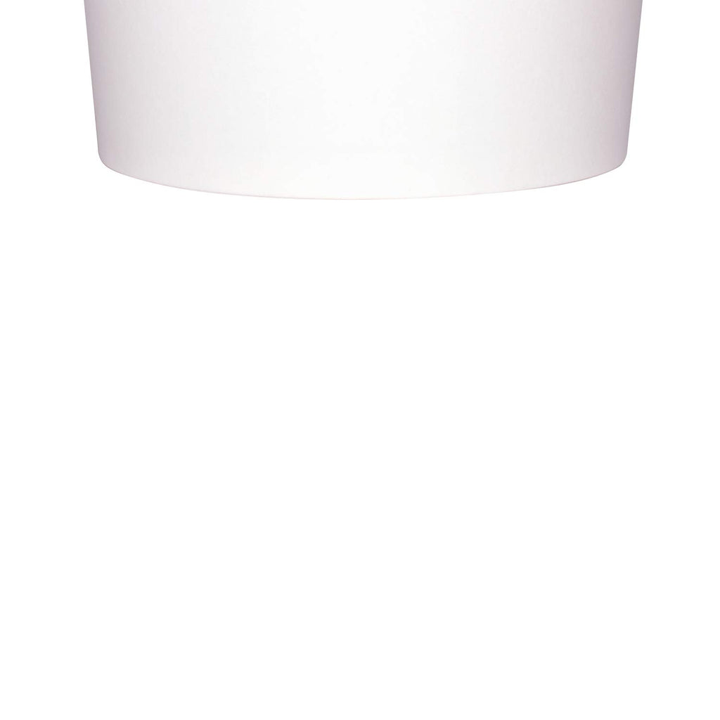 Karat [24oz - 600 ct] Paper Soup Bowls for Hot/ Cold Food - Ideal for Soup, NoodIes, Pasta and Snacks - White (C-KDP24W)