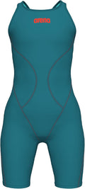 Arena Girls' Junior Powerskin Impulso Racing Swimsuit Open Back Full Body Short Leg Tech Suit