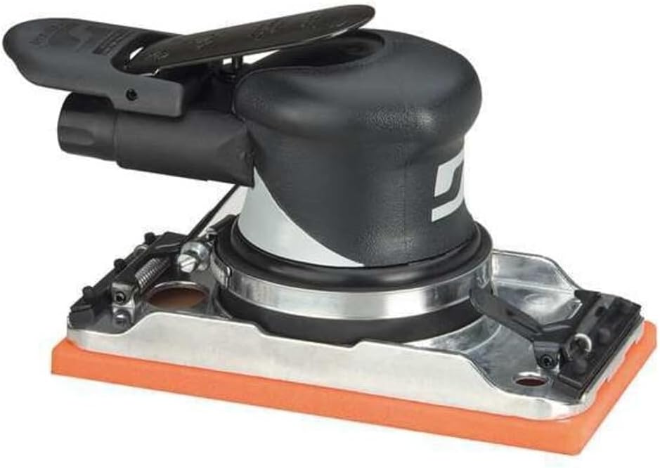 Dynabrade 57800 Dynabug Orbital Sander, Non-Vacuum, 3-2/3-Inch Width by 7-Inch Length 93mm by 178mm