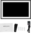 Diydeg 15.6 Inch Smart Calendar, Touchscreen Digital Calendar with 64GB Storage and FHD Screen, Wall Mounted Tabletop Electronic for Family Photos Chores Schedules (US Plug)