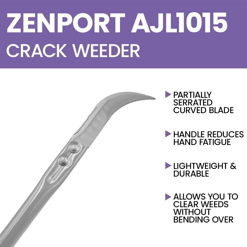 Zenport AJL1015-10PK Ultimate Crack Weeder, 10-Pack, Red
