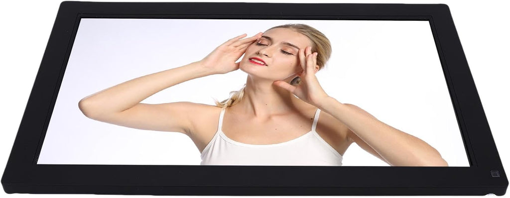 Mingzhe Digital Calendar Chore Chart Smart Touchscreen Interactive Display Wall Desk Mountable Family Schedules Organizer 15.6 Inch FHD Screen ABS Material (US Plug)