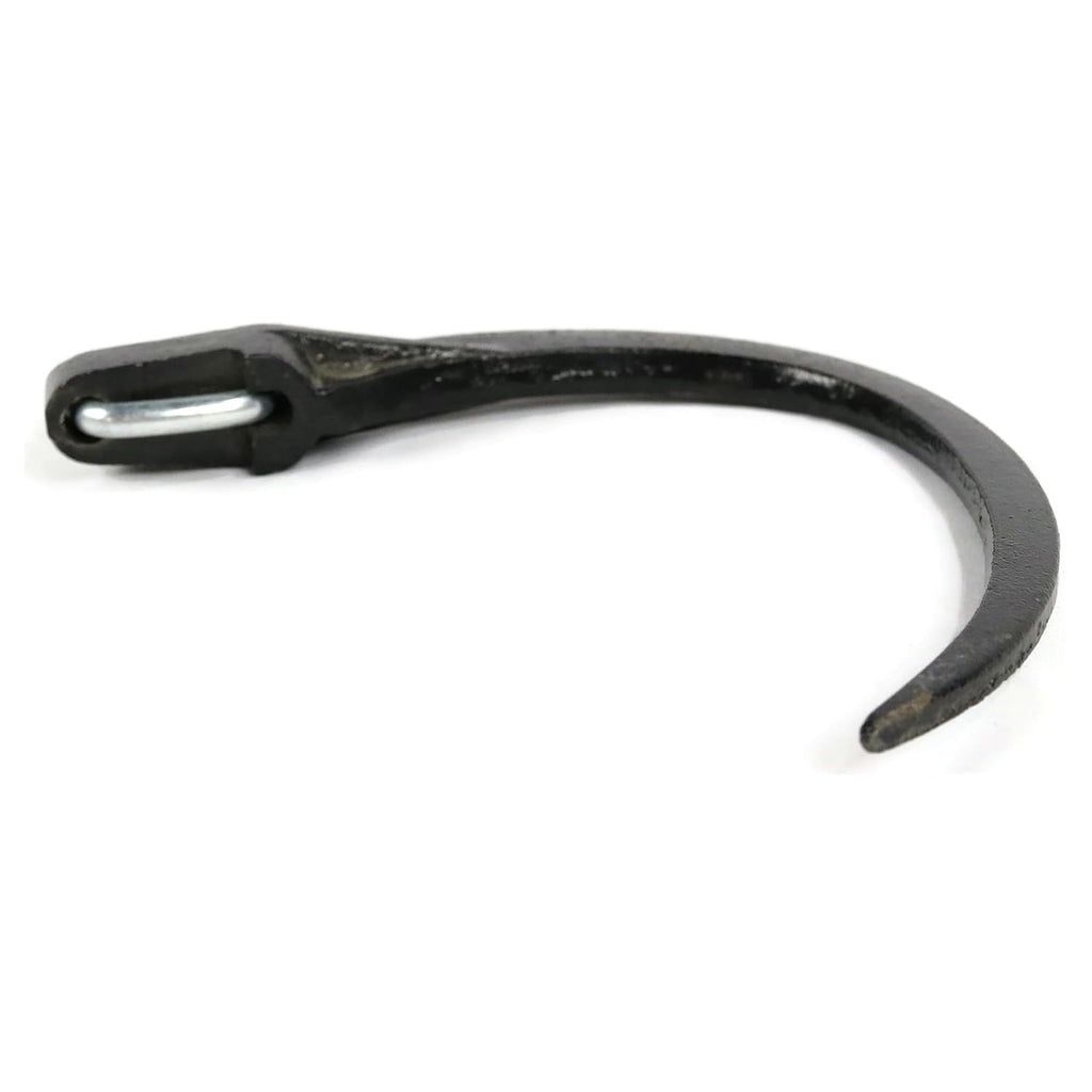 9' Hay Accumulator Grapple Hook Kit with U-Bolts and Hardware, 16 Pack, Black, Fits 1 1/4' Square Bars
