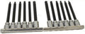 12pc 3/8'dr 5' Extension SAE+Metric BALL POINT HEX KEY BIT SOCKET SET