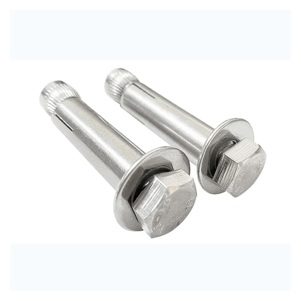 Expansion Bolts, M6 - M12 Concrete Anchors Bolts Expansion Hook Bolt 304 Stainless Steel Screws Half-Tooth