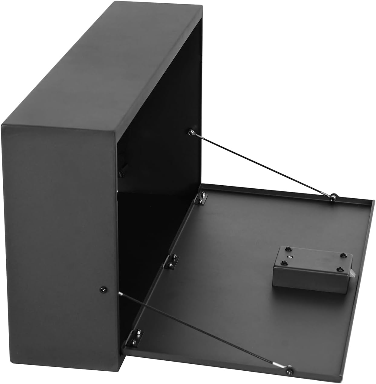 Hooke Road 15-18 JK Tailgate Table Storage Lock Box Security Organizer for 2015 2016 2017 2018 Jeep Wrangler JK & Unlimited 2/4 Doors
