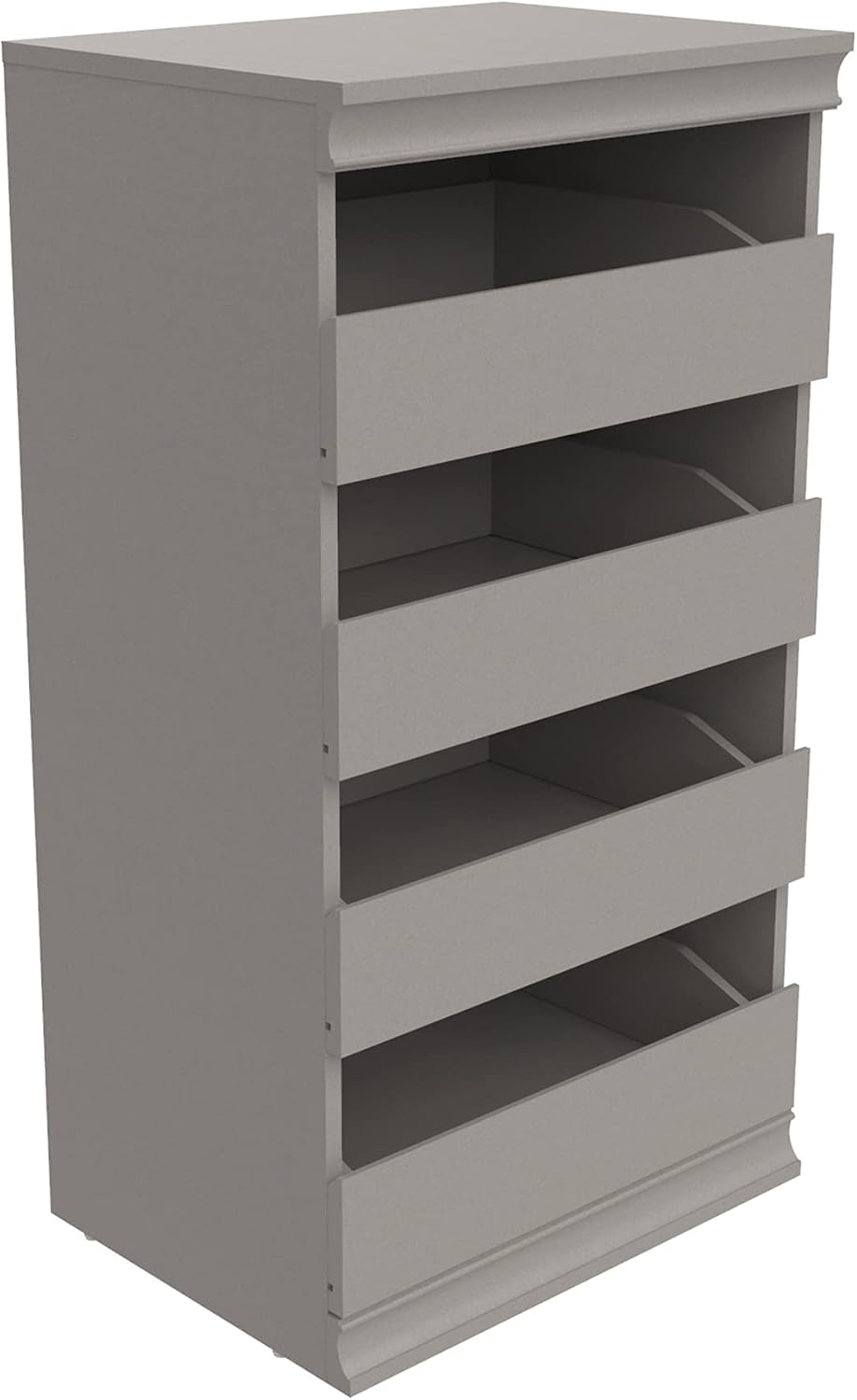 ClosetMaid 4598 Modular Storage Stackable Unit with 4 Drawers, Taupe