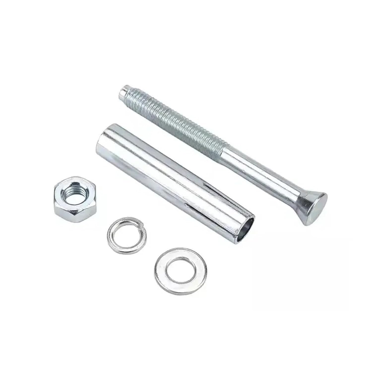 Anchor Bolts,Expansion Bolt, 304 Stainless Steel and 201 Stee Expansion Screws M6 M8 M10 M12 M14 M16 Concrete Anchors Bolts Hook Bolt(304 M20x250 1PCS)