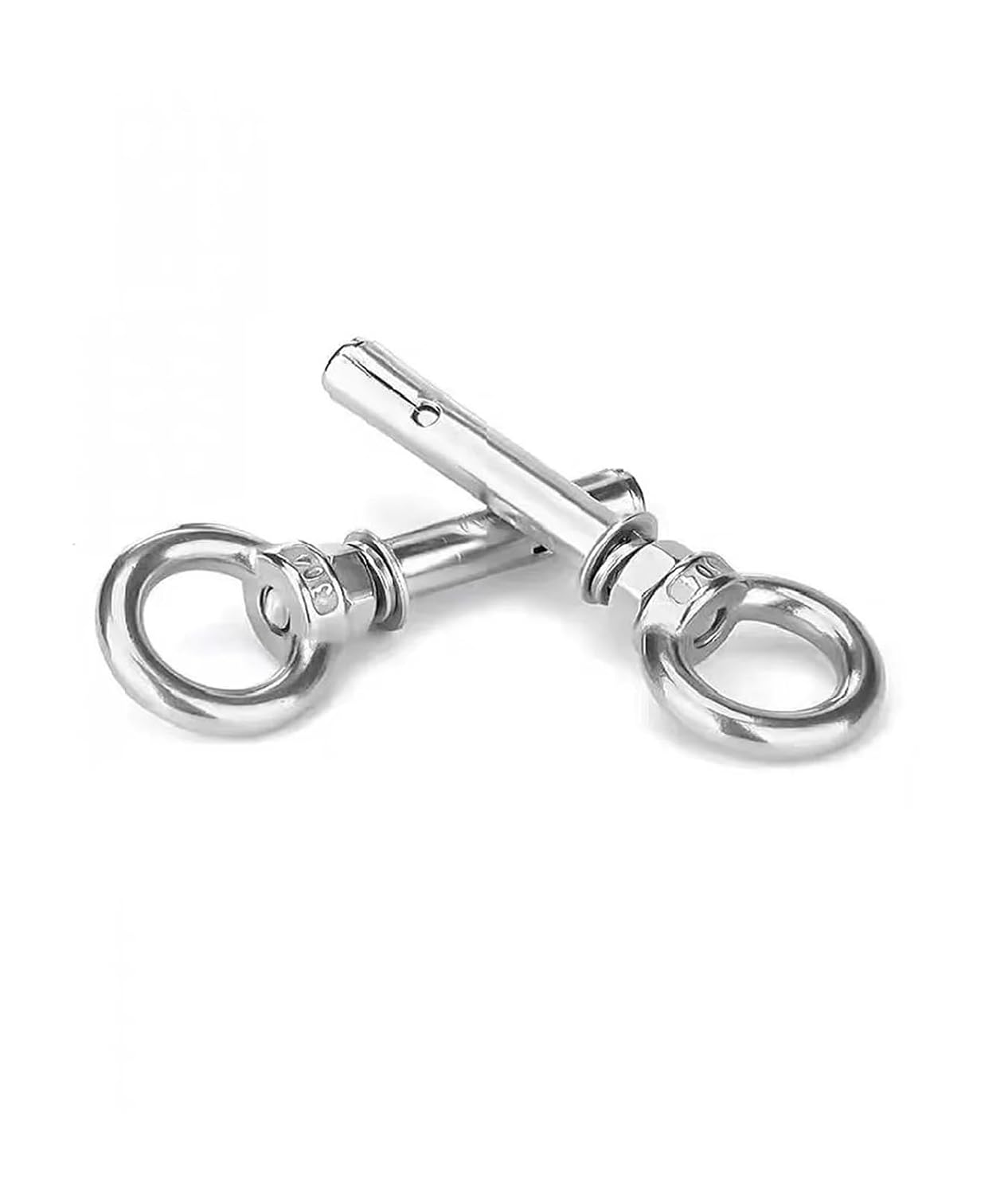 Anchor Bolts,Expansion Bolt, 304 Stainless Steel Sleeve Anchor Concrete Expansion Eye Bolt Installation Artiifact Hook Long Universal Ring Screws(M16,150mm)