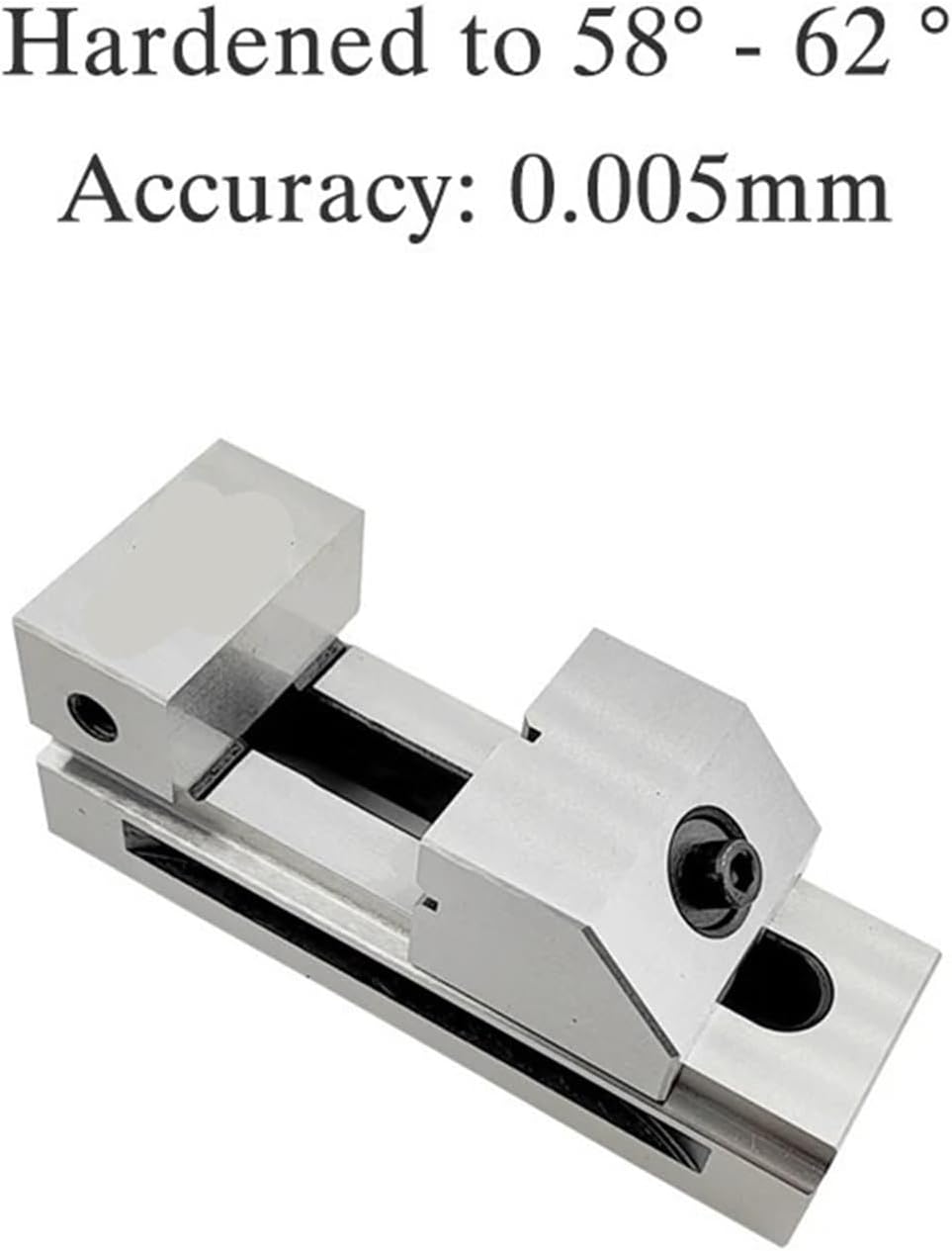 2.5 Inch Fast Moving Vise Machine Vise, Premium Precision Grinding Vise, Hardened Surfaces