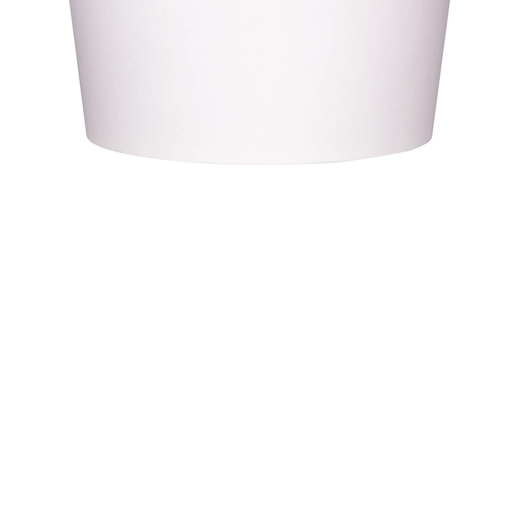 Karat [28oz - 600 ct] Paper Soup Bowls for Hot/ Cold Food - Ideal for Soup, NoodIes, Pasta and Snacks - White (C-KDP28W)