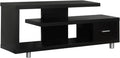 Monarch Specialties TV Stand with 1 Drawer, 60'W, Cappuccino