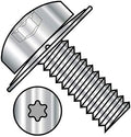 10-32X3/8 6 Lobe Pan Square Cone 410 Stainless Sems Fully Threaded 18-8 Stainless Steel (Pack Qty 5,000) BC-1106CTP188 by Shorpioen
