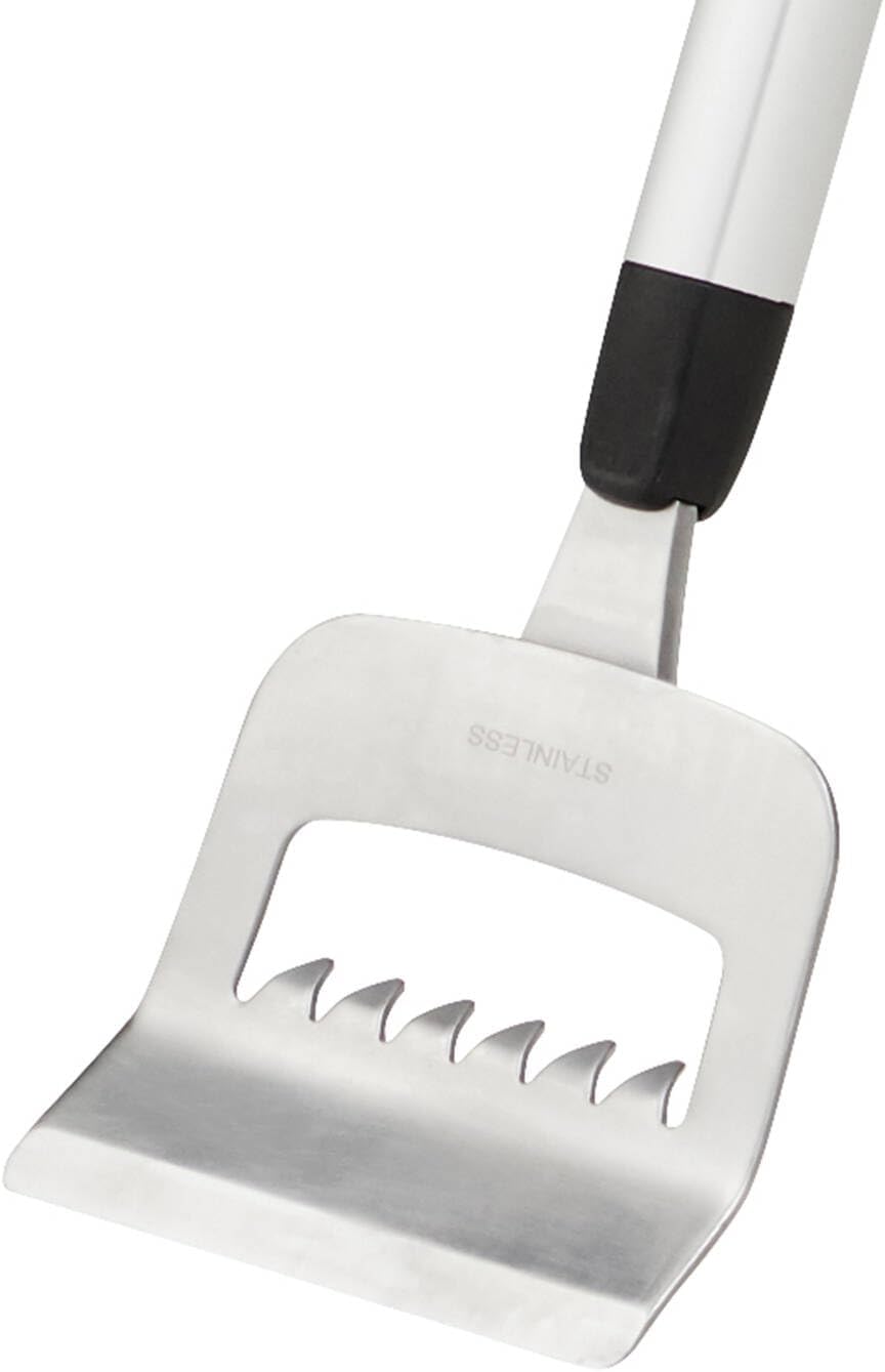 Fiskars Xact Dutch Hoe 125 mm, Length: 170.2 cm, Width: 12.4 cm, Black/Orange, Stainless Steel/Plastic/Aluminium, 1027041