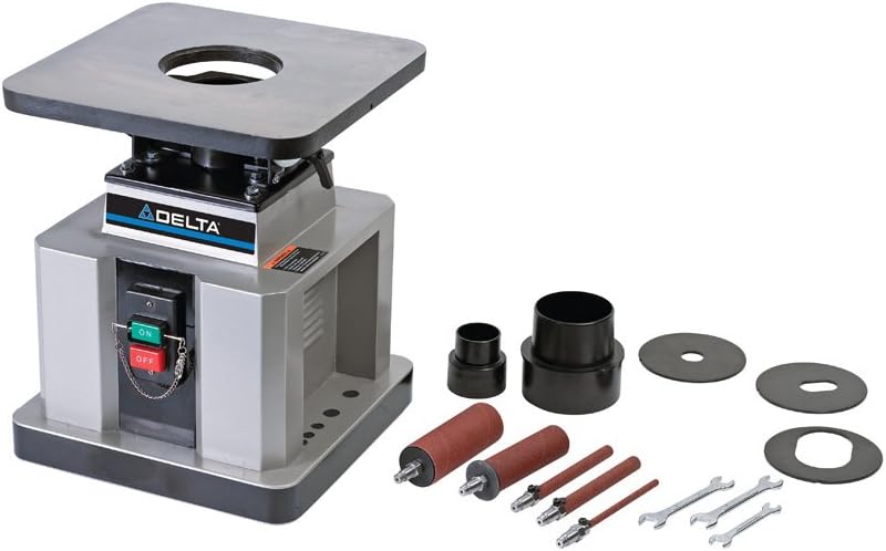 Delta Woodworking 31-483 Heavy-Duty Oscillating Bench Spindle Sander, 1/2-HP, 115-volt