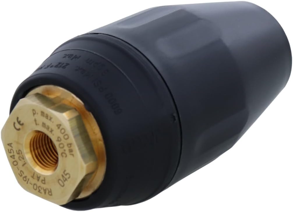 4.5 Giant 6000 PSI Turbo Laser Power Pressure Washer Rotating Nozzle 1/4' Inlet