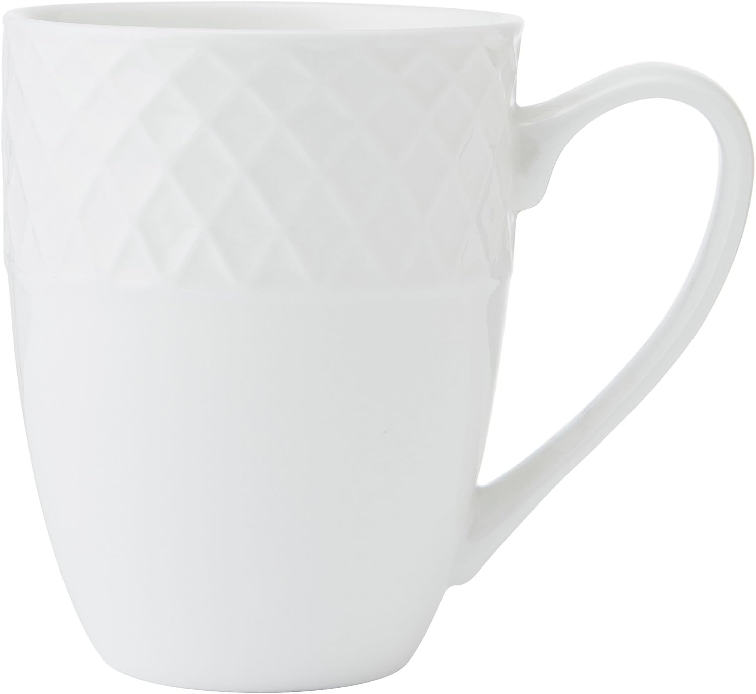 Mikasa Trellis Bone China Lightweight Chip Resistant 40 Piece Dinnerware Set, Service for 8