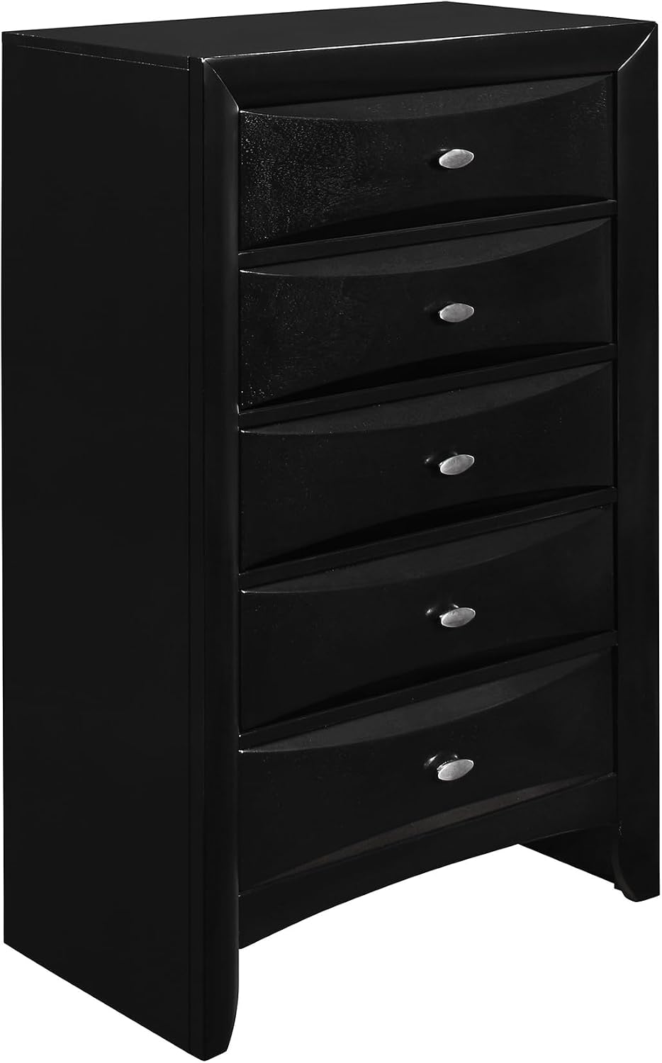 Black 5PC Full Bedroom Set