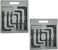 12pc JUMBO HEX KEY SET METRIC & SAE ALLEN WRENCHES MM STANDARD LARGE TOOL SET,Jikkolumlukka