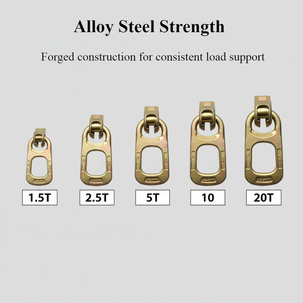 Duckbill Lifting Anchor — Universal Precast Swivel Lifting Eye Hook, Alloy Steel Heavy-Duty Embedded Lifting Anchor, Corrosion-Resistant (20T)