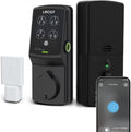 Lockly Secure Pro Smart Deadbolt Lock — Fingerprint Keyless Entry, PIN Genie® Patented Keypad, up to 99 Fingerprints, up to 33 Access Codes, Wi-Fi Hub Included, ANSI Grade 1, Alexa & Google Compatible