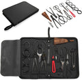 Gardening Hand Tools Bonsai Pruning Shear Garden Tool Kit Cutter Scissors Kit with Nylon Case for Home Garden Pruning Tools Garden Tools Set