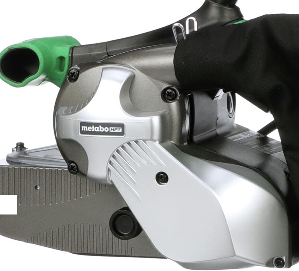 Metabo HPT Belt Sander | 3 x 21 Inch | For Woodworking | Variable Speed | 9.0 Amp Motor | Soft Grip | 5-Year Warranty | SB8V2