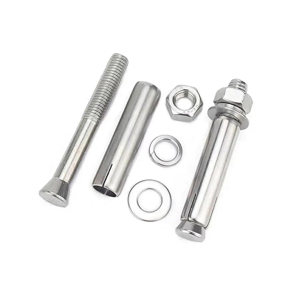 Anchor Bolts,Expansion Bolt, 304 Stainless Steel and 201 Stee Expansion Screws M6 M8 M10 M12 M14 M16 Concrete Anchors Bolts Hook Bolt(304 M16x120 1PCS)