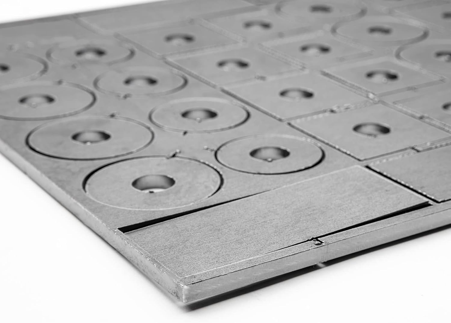 SuperATV Universal Weld-In Gusset Kit | Made of 3/16' Heavy-Duty Steel | Boosts Strength of Any UTV Frame | 10 and 12 MM Washer Plate Compatible with Most Machines