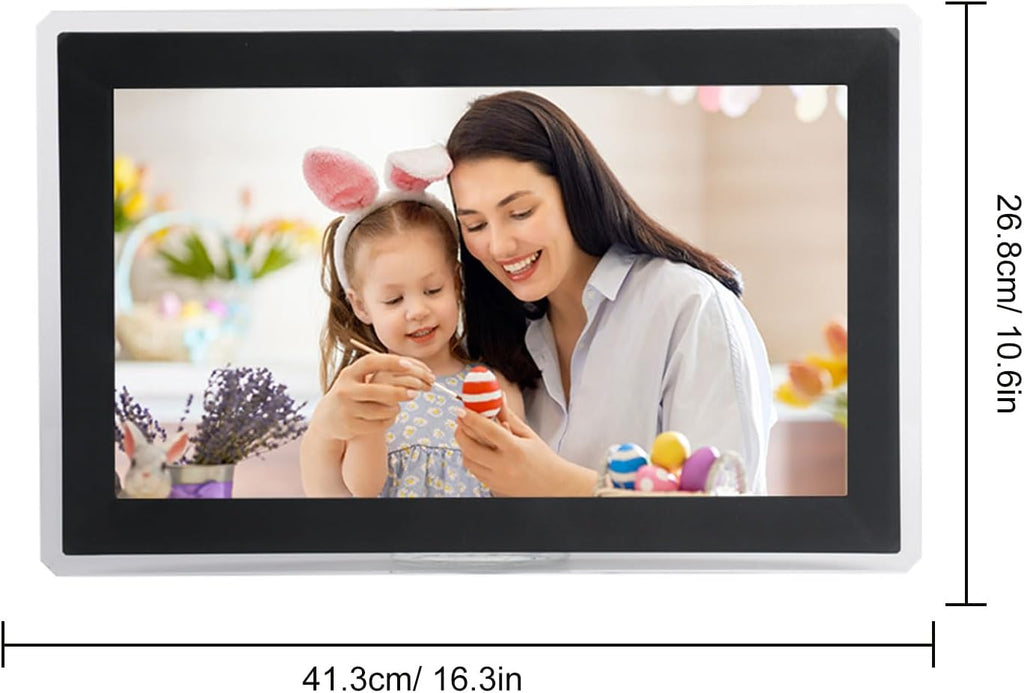 GOWENIC 15.6 Inch Smart WiFi Digital Calendar, Touchscreen Interactive Digital Planner Display with Built in 32GB Storage, Family Schedules & Meal Planner (US Plug)