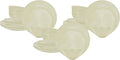 Zak Designs Dinnerware Sets for Indoors and Outdoors, 12 Pieces Melamine Plastic Plates and Bowls for Dinnertime with Family (American Conventional Sand) (Pack of 3)