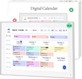 15.6 inch Digital Wall Calendar Touchscreen, Chore Chart, IPS FHD,Wall Planner, Smart Family Schedules, Wall Mount Included，Wall Organizer,Meal Planner,Plan Daily Household and Work tasks