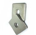 Pr-Mch Package of 100, 1/2' Stainless Steel Metal Square Washers for Unistrut Channel Set Kit #DR-D8963D