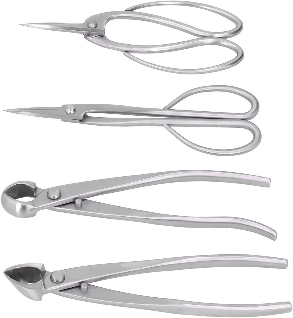 Bonsai Tool Set Pruning Scissors Portable Garden Concave Cutter for Flowers