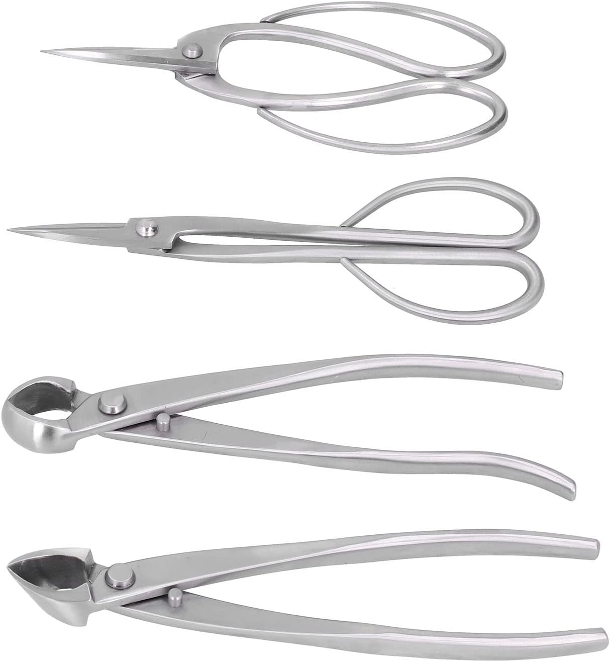 Bonsai Tool Set Pruning Scissors Portable Garden Concave Cutter for Flowers