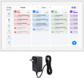 Smart Digital Calendar Planner, 15.6inch Interactive Electronic Desk Calendar HD Touchscreen Chore Chart for Family Seamless Scheduling Home Organization (US Plug (100-240V))
